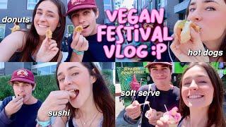 FIRST VEGAN FESTIVAL IN TWO YEARS (vlog)