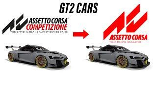 GRID to GRID - Assetto Corsa Competizione Carlist to Assetto Corsa - GT2 Class [COMPLETE GRID]