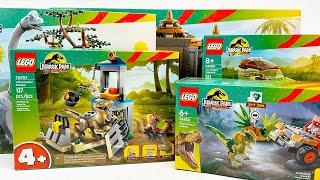 LEGO Jurassic Park 30th Anniversary Sets Review!