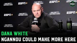 Dana White: "Francis Ngannou offered more to stay in UFC than he made in boxing"