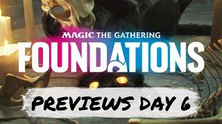 Mtg Foundations Previews Day 6 LIVE! | Mtg