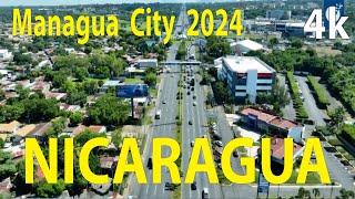 Managua City 2024 , Nicaragua 4K By Drone