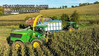 John Deere 9900i Maize Harvest Northern Ireland | W&S Livingstone