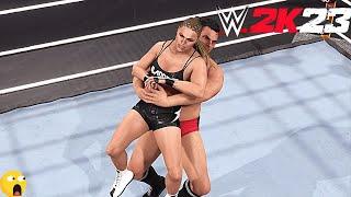 Intergender Match - Ronda Rousey vs Gunther : WWE 2K23