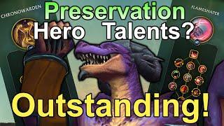 [Outdated, new video!] Preservation's Future Is Looking Bright In The War Within! Beta Hero Talents!