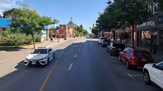 Bowmanville: Passing through Picturesque Downtown Brick Houses and Stores