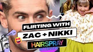 Zac Efron and Nikki Blonsky get flirty in this old skool interview | HAIRSPRAY