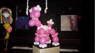 Night Club Balloon Decor. Miami. DreamARK Events  *www.dreamarkevetns.com *