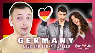 LET'S REACT to "BALLER" by ABOR & TYNNA | GERMANY's SONG for EUROVISION 2025 Live Chefsache ESC 2025