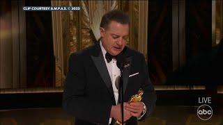 2023 Oscars: Brendan Fraser wins best actor, rounding out his epic return to big screen: Full speech