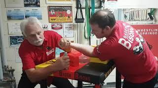 Armwrestling  Home-Training BADEN BISONS