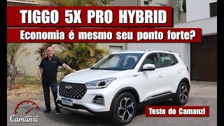 Tiggo 5X Pro Hybrid - promete ser mais econômico, mas eu esperava mais - Teste do Camanzi