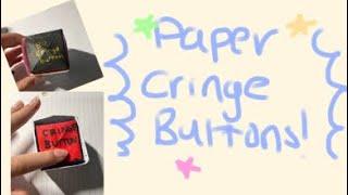 Origami paper buttons! ⭐️ #art #origmai #papercraft #cringe #fun #button