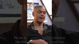 "O CLEBÃO, NA PRIMEIRA BOLA QUE PEGUEI, FALOU QUE IA ME QUEBRAR"