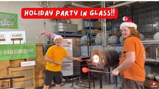 Glass Blowing: Our Seasonal Holiday Show! Penguins, trees and MORE!