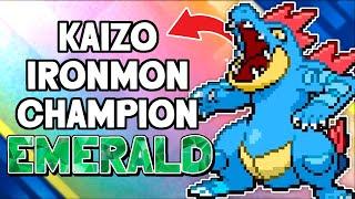 How Feraligatr Conquered Pokémon Emerald's MOST RANDOM Challenge! (kaizo ironmon emerald)