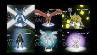 Digimon Adventure 02 All Main Digivolutions