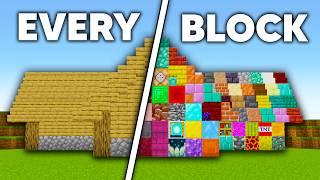 I Collected EVERY Block in Survival Minecraft...