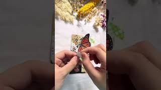 Journal With Me || Forest/Nature Theme || ASMR || Scrapbook #shorts