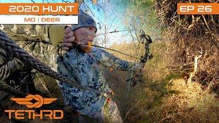 2020 Tethrd Hunt Tour -We Grunt a Buck Into Bow Range 40 YARDS From The Road!-