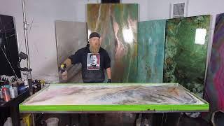 3D White Marble Epoxy Kit | Countertop Epoxy