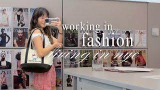 *very realistic* work days in my life + NYFW prep I NYC vlog