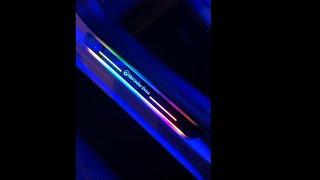 LED Door Sills Pro Installation (Magnet+Tape)