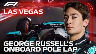 George Russell's Pole Lap | 2024 Las Vegas Grand Prix | Pirelli