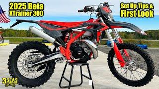 2025 Beta XTrainer 300 2-stroke Motorcycle - First Look & Set Up Tips -  3 Seas Recreation