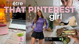 Comment devenir THAT PINTEREST GIRL ‍️  ? - productivité, manifestation, healthy