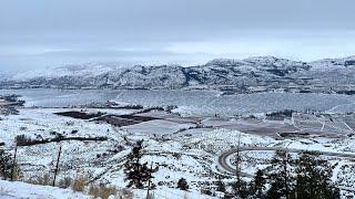 駕車8小時，一路冰天雪景，抵達加拿大BC省熱門岩洞溫泉酒店/Ainsworth Hot Springs/聖誕溫泉之旅（2）