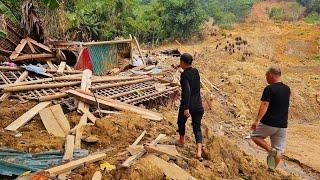 Từ Hà Giang sang Yên Bái Ngôi làng mưa lũ sạt lởtrôi nhà Bí thư thôn m.ất 1 người. Nguyễn Tất Thắng