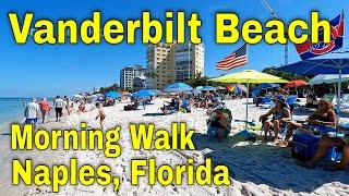 Vanderbilt Beach Naples, Florida. A Morning Walk.