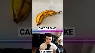 Cake or Fake  #shorts #quiz #cake