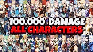 100.000 Damage With All Characters