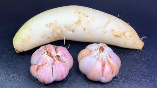 Radish and Garlic: Amazing Health Benefits!