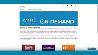 How to Use CASSS On Demand