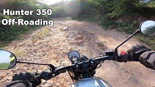 Royal Enfield Hunter 350 Off Roading Test l Aayush ssm