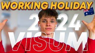 Working Holiday Visum für Australien beantragen - 2024/25  | Visa Tutorial