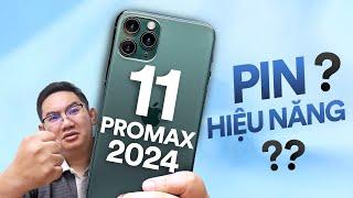 Review iPhone 11 Pro Max trong 2024: pin dùng bao lâu, game có ổn?