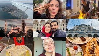 TURKEY POHNCH GAYE  || EXPLORING BLUE MOSQUE & HAGIA SOPHIA  || AIRPORT PE BAG GUM GAYA 