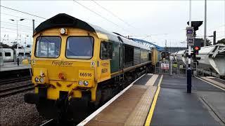 Trains at: Peterborough, ECML, 12/10/2020