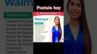 vacantes de empleo Walmart postule hoy