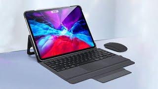 Dux Ducis IPad Pro Bluetooth Klavye Touchpad Kılıf