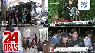 24 Oras: (Part 3) First responders na humarap sa magkakasunod na bagyo, kinilala ni PBBM;..., atbp.