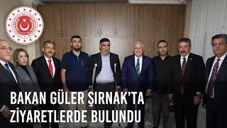 Bakan Güler, Emekli Jandarma Başçavuş ve Gazi Korucunun Evlerine Ziyaret Gerçekleştirdi