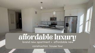 New Affordable Luxury Apartment, House Tour and Closet Organization | Houston Vlog