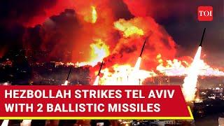 Ballistic Missiles Bombard Tel Aviv; Central Israel Under Attack From Hezbollah