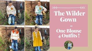 The Wilder Blouse - One Blouse 4 Outfits Style Inspiration Vlog