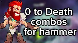 Hammer 0 to deaths for every dodge direction